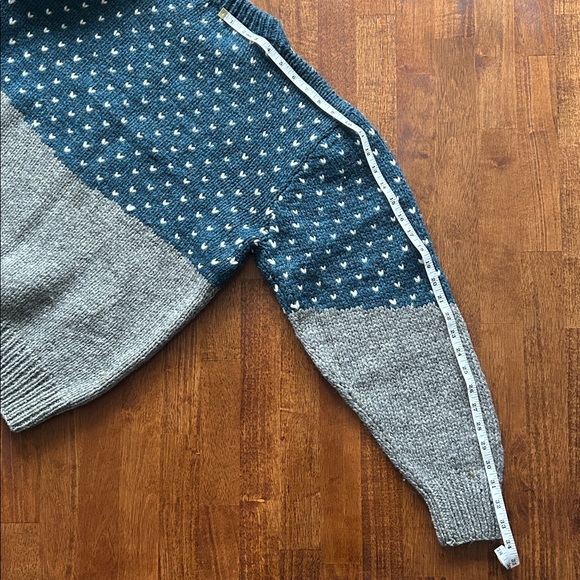 Woolrich VTG Mens Polar Bear Sweater 100% Wool Cozy Winter Knit Some Spots - Picture 4 of 14